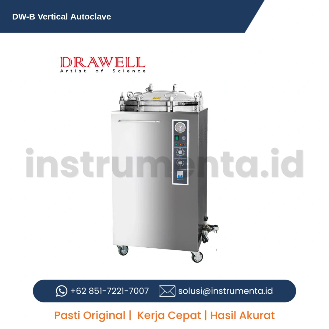 Jual DW-B Vertical Autoclave - Distributor Resmi Drawell Analytical